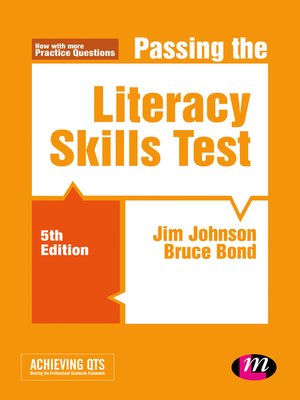 cover image of Passing the Literacy Skills Test